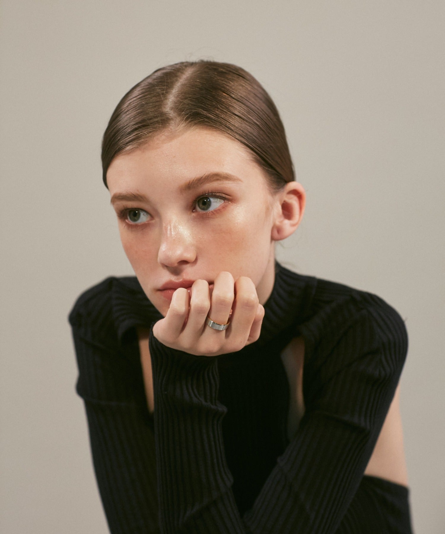 ciite' シーテ リング 【 金属アレルギー対応 】 バイカラーリング サージカルステンレス