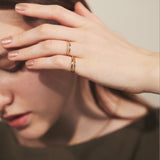 ciite' シーテ リング 【 金属アレルギー対応 】シンプルリング 4個セット サージカルステンレス