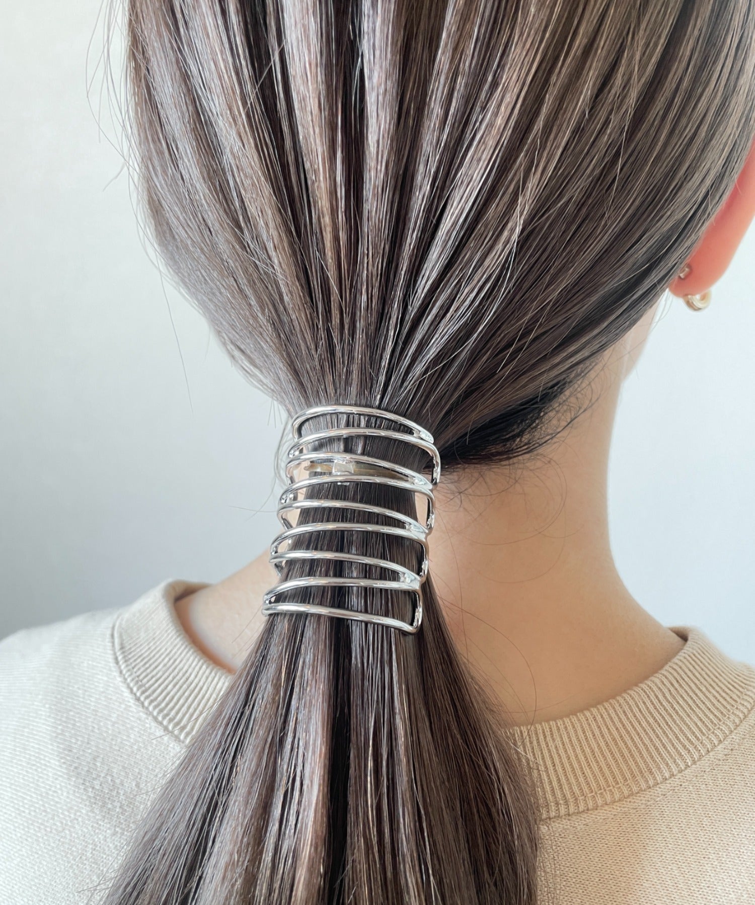 ciite' シーテ ヘアアクセサリー メタルモヨウヘアカフ