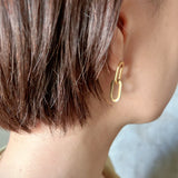 ciite' シーテ ピアス（両耳用） 【 金属アレルギー対応 】 オーバルピアス サージカルステンレス (両耳用)