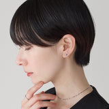 ciite' シーテ ピアス（両耳用） 【金属アレルギー対応】シンプルスクエア ピアス