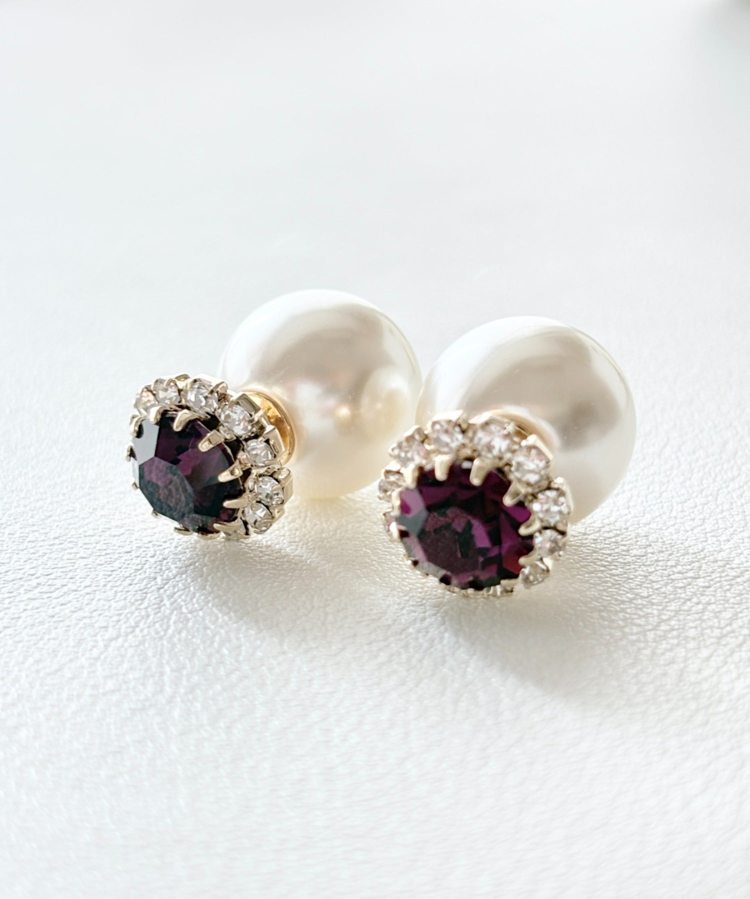 ciite' シーテ ピアス（両耳用） ビジューパールピアス
