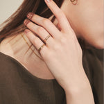 ciite' シーテ リング 【 金属アレルギー対応 】シンプルリング 4個セット サージカルステンレス