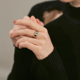 ciite' シーテ リング 【 金属アレルギー対応 】 バイカラーリング サージカルステンレス