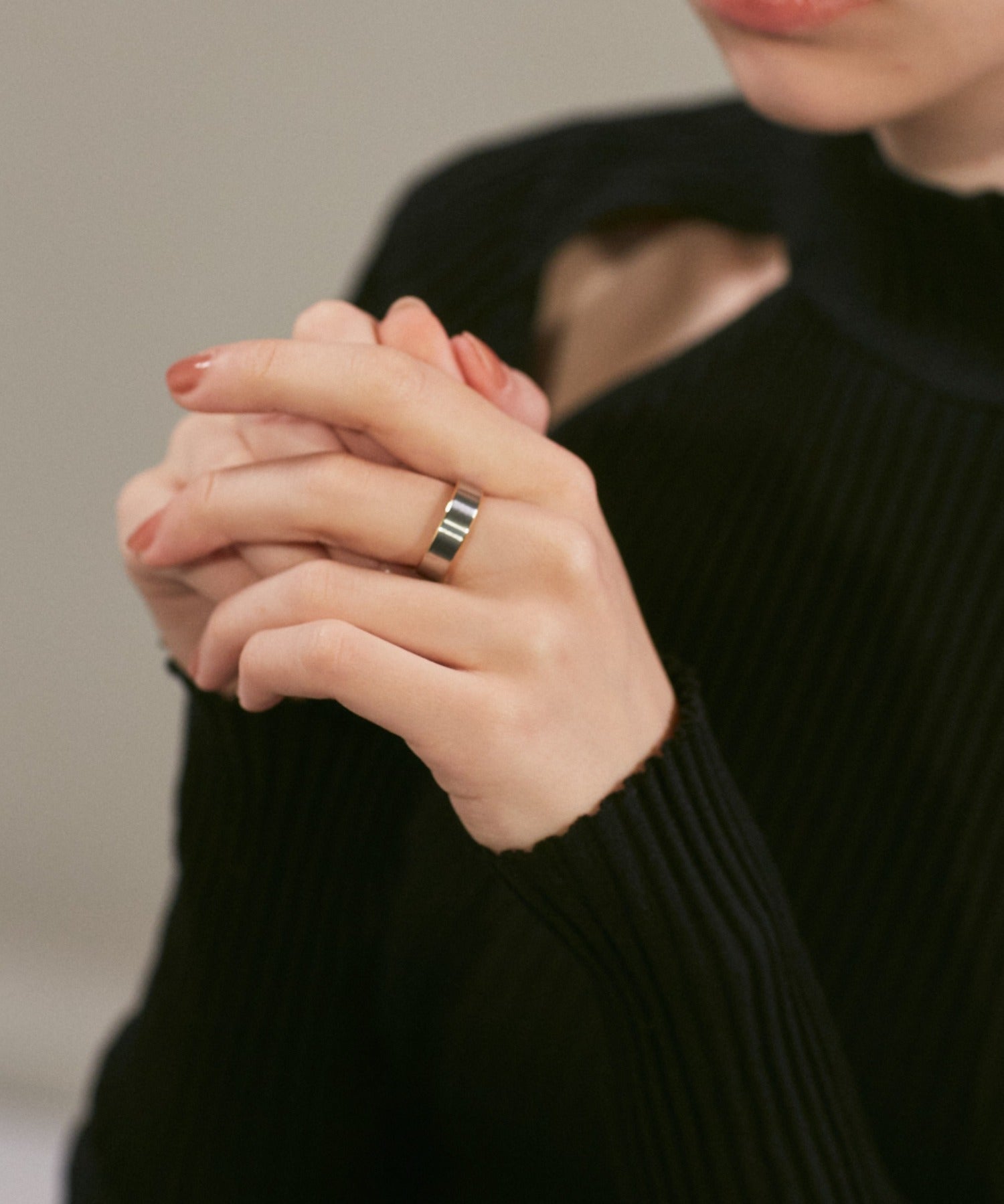 ciite' シーテ リング 【 金属アレルギー対応 】 バイカラーリング サージカルステンレス