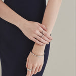 ciite' シーテ ブレスレット 【 金属アレルギー対応 】 ハートビジュー シンプルブレスレット / バングル サージカルステンレス