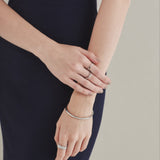 ciite' シーテ ブレスレット 【 金属アレルギー対応 】 ハートビジュー シンプルブレスレット / バングル サージカルステンレス