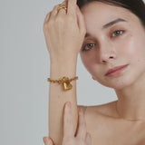 ciite' シーテ ブレスレット 【 金属アレルギー対応 】 ハートペンダント ブレスレット サージカルステンレス