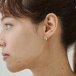 ciite' シーテ ピアス（両耳用） 【 金属アレルギー対応 】 4サイズ展開 シンプルフープピアス サージカルステンレス（両耳用）