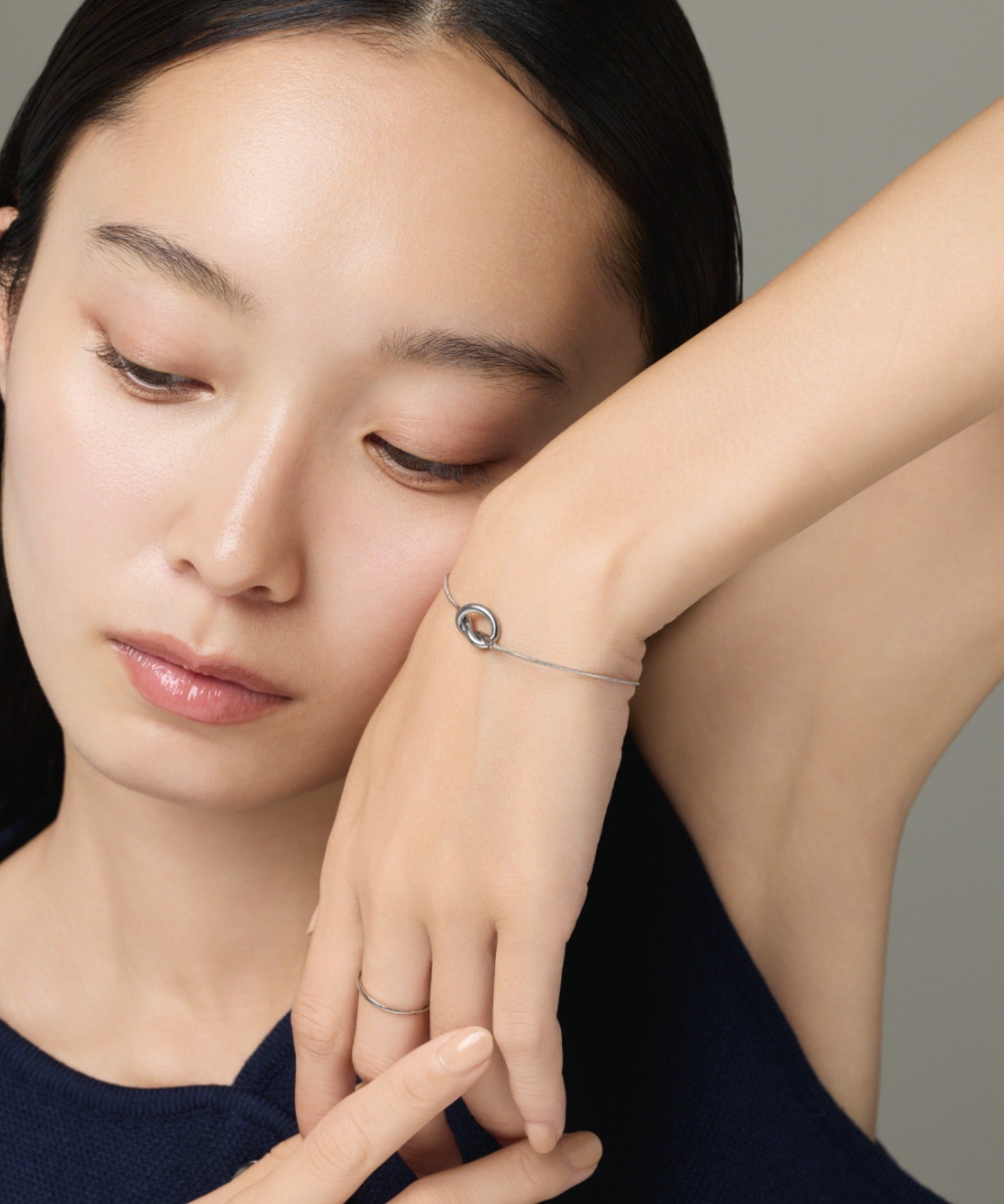 ciite' シーテ ブレスレット 【 金属アレルギー対応 】 ノットブレスレット サージカルステンレス