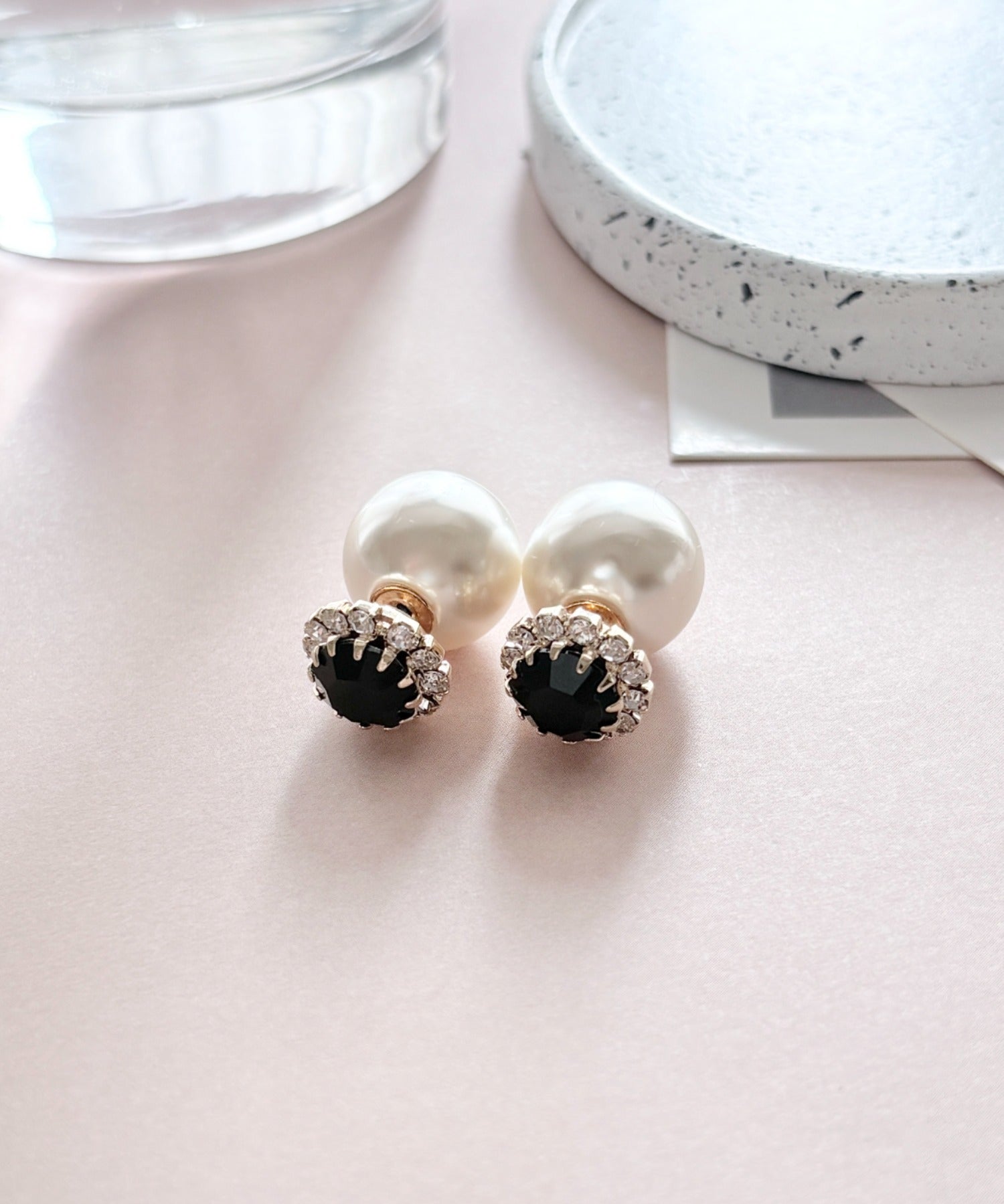 ciite' シーテ ピアス（両耳用） ビジューパールピアス