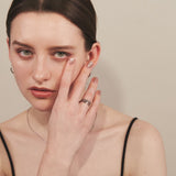 ciite' シーテ リング 【 金属アレルギー対応 】シンプルリング 4個セット サージカルステンレス