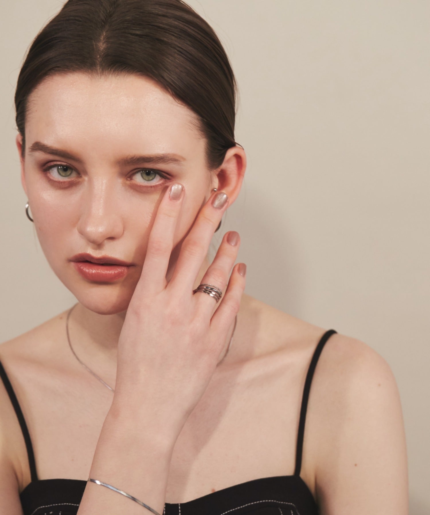 ciite' シーテ リング 【 金属アレルギー対応 】シンプルリング 4個セット サージカルステンレス