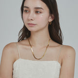 ciite' シーテ ネックレス 【 金属アレルギー対応 】 4mm スネークチェーンネックレス サージカルステンレス