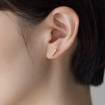 ciite' シーテ ピアス（両耳用） 【金属アレルギー対応】レクタングルバー ピアス