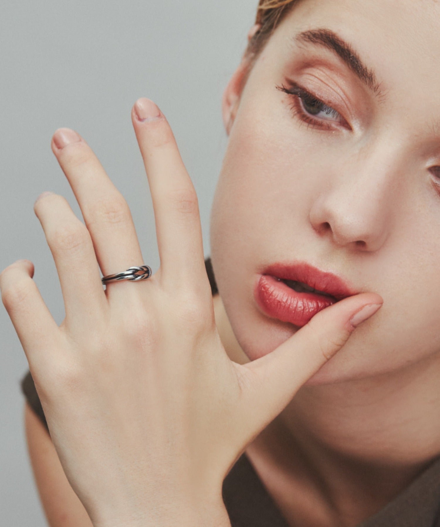 ciite' シーテ リング 【 金属アレルギー対応 】 ノットリング サージカルステンレス