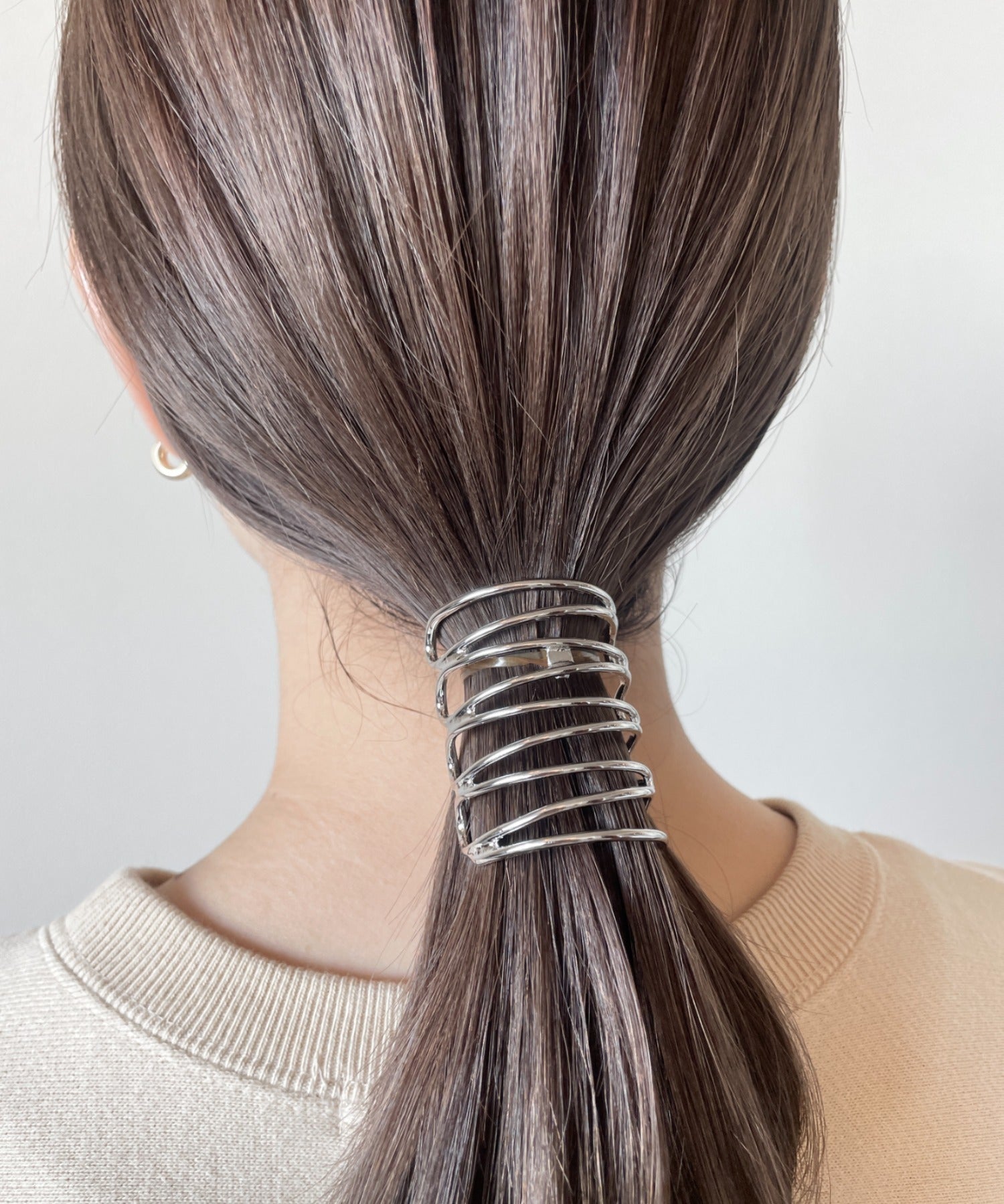 ciite' シーテ ヘアアクセサリー メタルモヨウヘアカフ