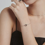 ciite' シーテ ブレスレット 【 金属アレルギー対応 】 ノットブレスレット サージカルステンレス