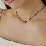 ciite' シーテ ネックレス メタルトップ コードチョーカー / ネックレス