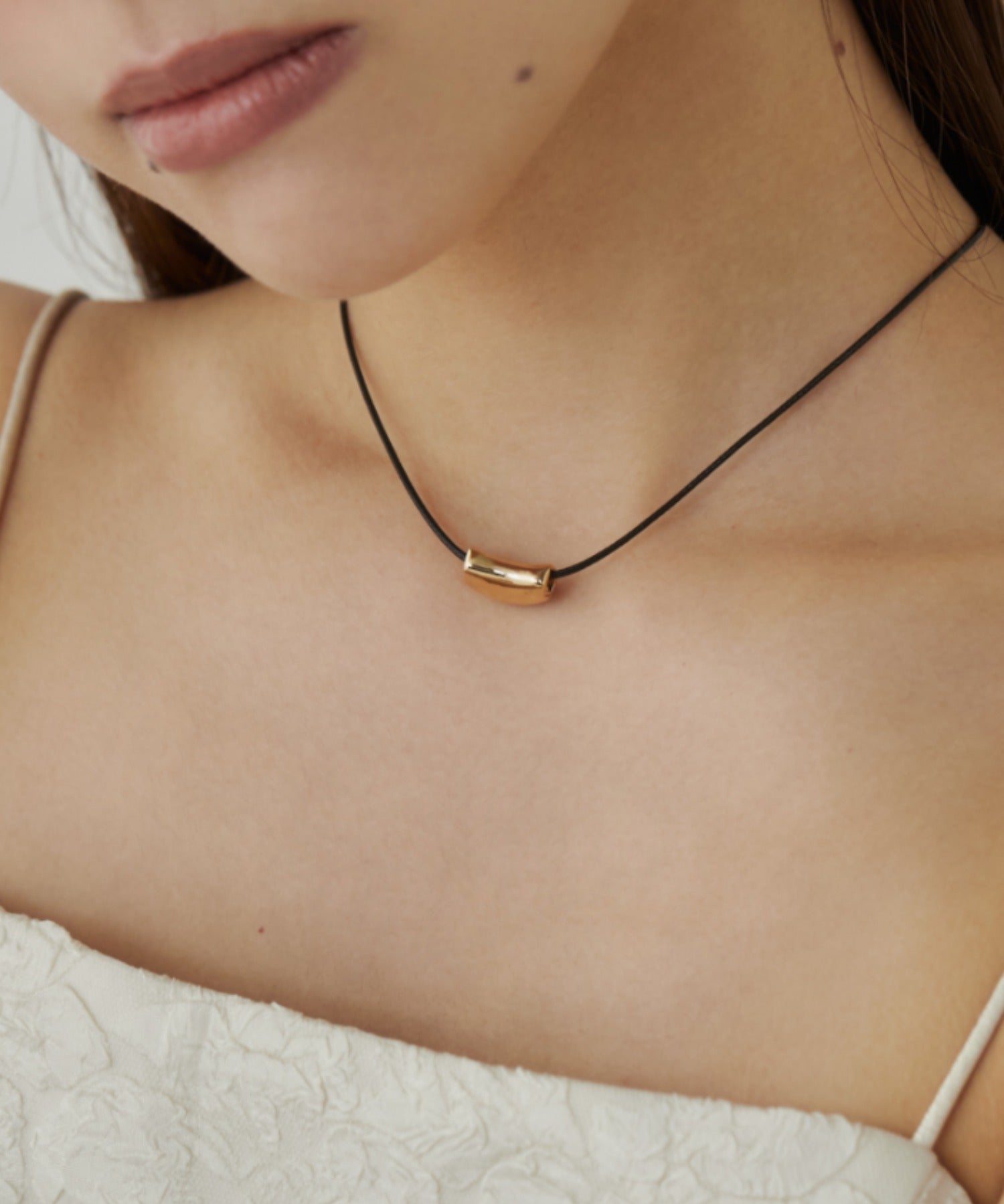 ciite' シーテ ネックレス メタルトップ コードチョーカー / ネックレス