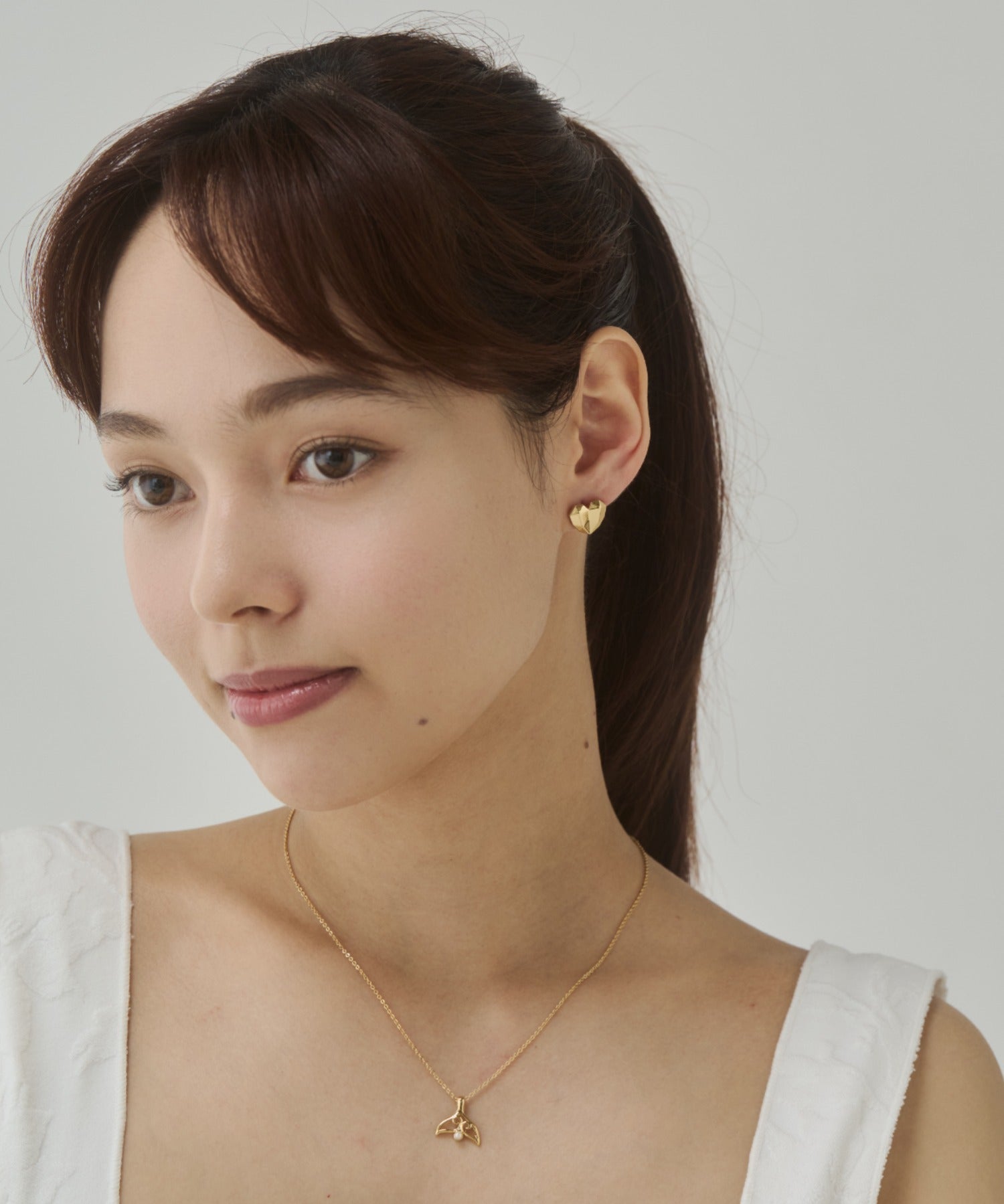 ciite' シーテ ピアス（両耳用） 【 金属アレルギー対応 】デザインハートピアス サージカルステンレス（両耳用）