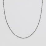ciite' シーテ ネックレス 【 金属アレルギー対応 】 ツイストチェーンネックレス サージカルステンレス