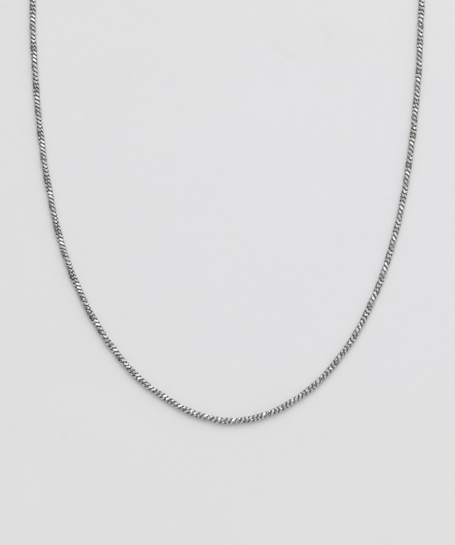 ciite' シーテ ネックレス 【 金属アレルギー対応 】 ツイストチェーンネックレス サージカルステンレス