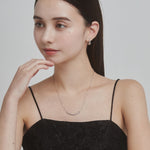 ciite' シーテ ネックレス 【 金属アレルギー対応 】 ビジューモチーフネックレス サージカルステンレス