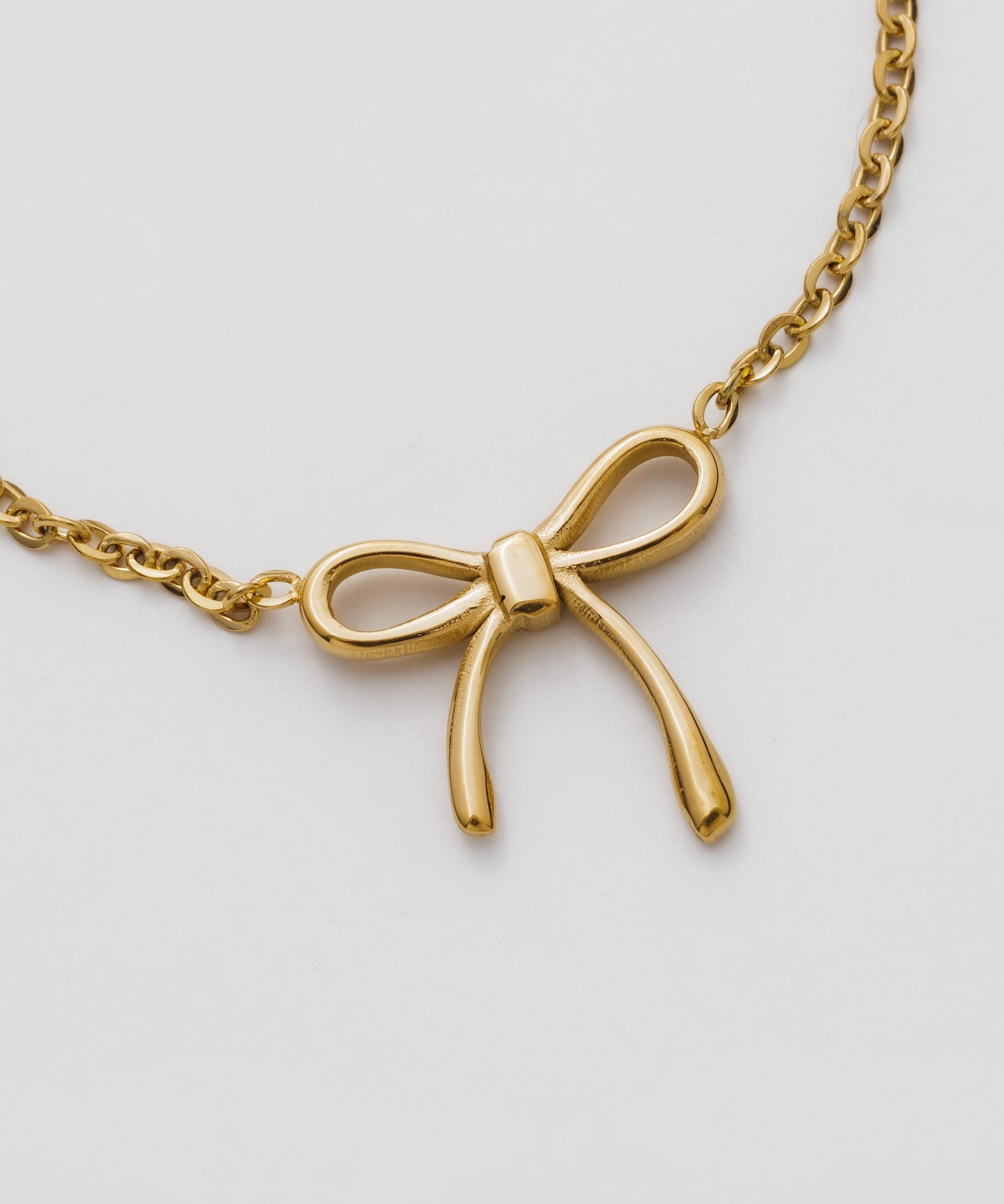 ciite' シーテ ブレスレット 【 金属アレルギー対応 】 シンプルリボン ブレスレット サージカルステンレス