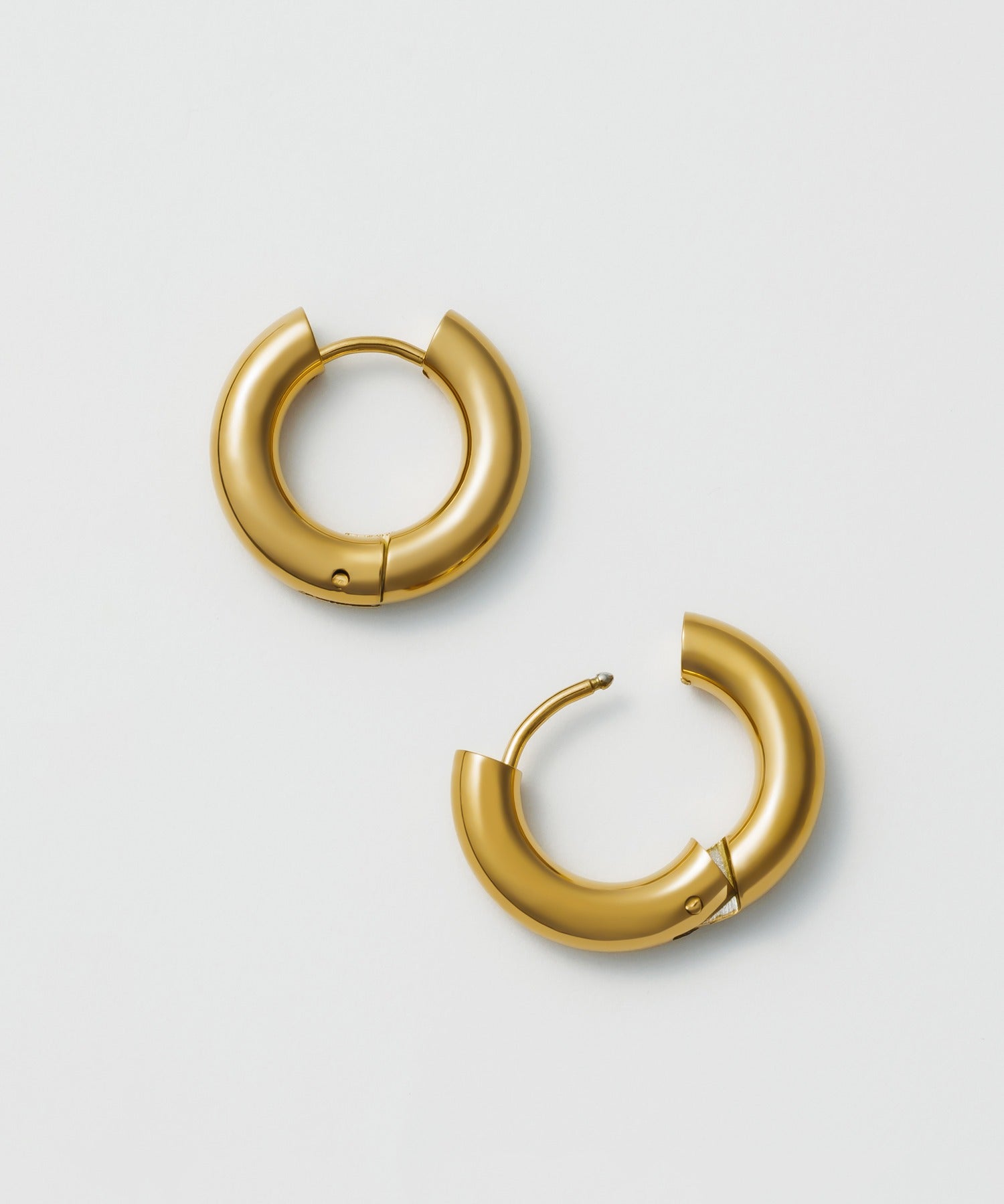 ciite' シーテ ピアス（両耳用） 【 金属アレルギー対応 】 シンプルフープピアス サージカルステンレス (両耳用)