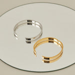 ciite' シーテ ブレスレット 【 金属アレルギー対応 】 シンプルバングル / ブレスレット サージカルステンレス