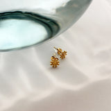 ciite' シーテ ピアス（両耳用） 【 金属アレルギー対応 】 リトル フルールピアス サージカルステンレス