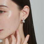 ciite' シーテ ピアス（両耳用） 【 金属アレルギー対応 】 モチーフフープピアス サージカルステンレス (両耳用)