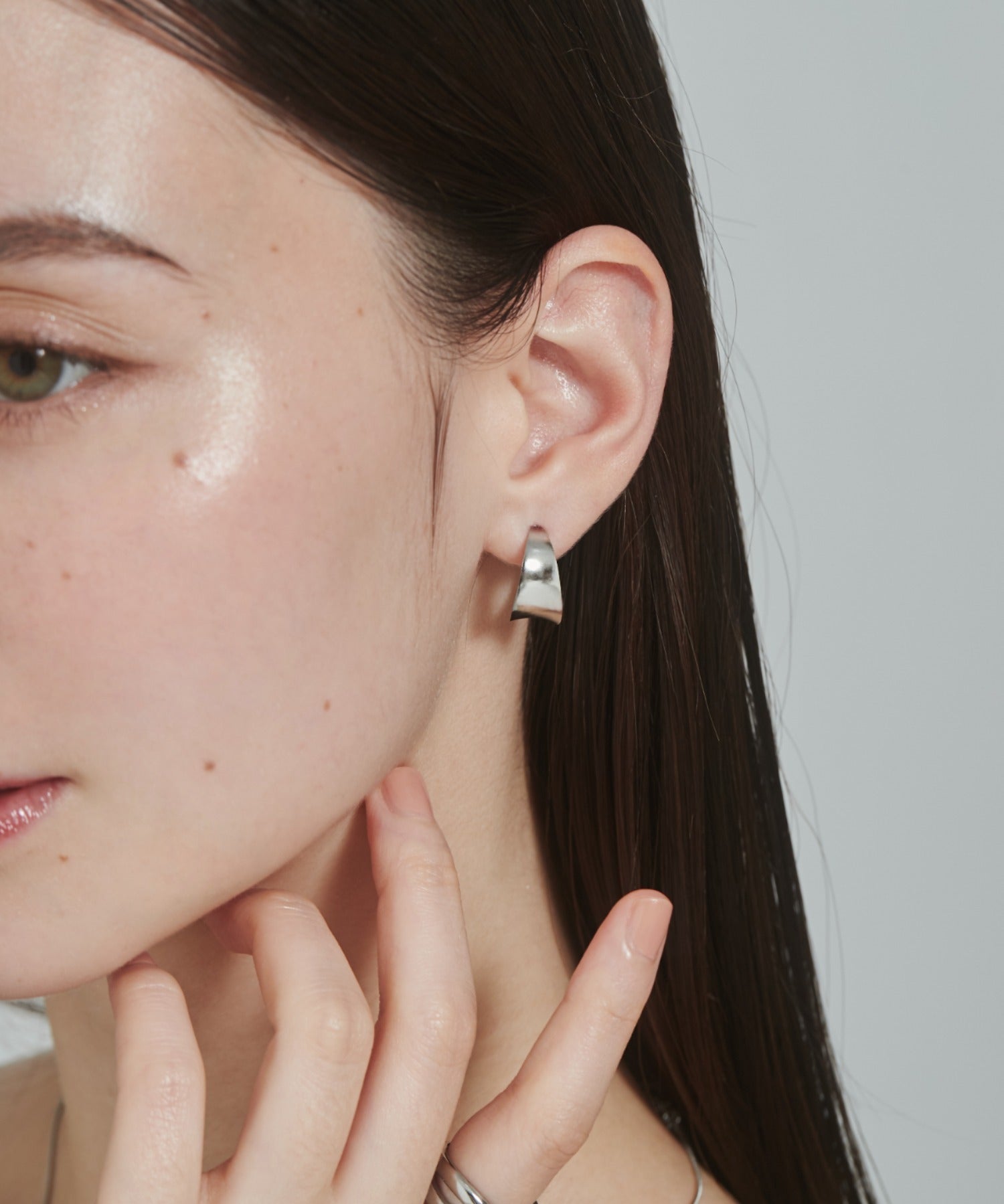 ciite' シーテ ピアス（両耳用） 【 金属アレルギー対応 】 モチーフフープピアス サージカルステンレス (両耳用)