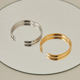 ciite' シーテ ブレスレット 【 金属アレルギー対応 】 シンプルバングル / ブレスレット サージカルステンレス