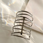 ciite' シーテ ヘアアクセサリー メタルモヨウヘアカフ