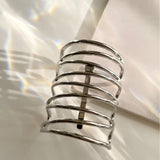 ciite' シーテ ヘアアクセサリー メタルモヨウヘアカフ