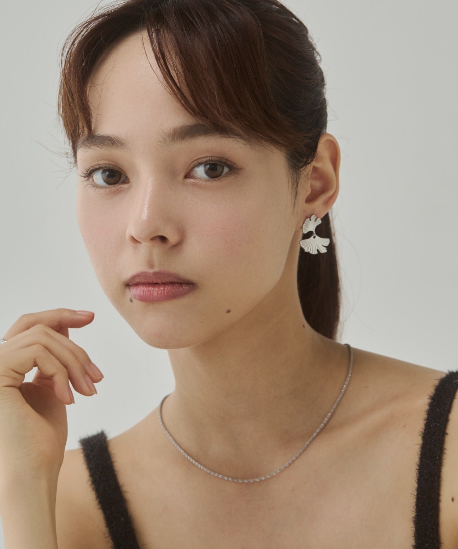 ciite' シーテ ピアス（両耳用） 【 金属アレルギー対応 】フラワーモチーフピアス サージカルステンレス（両耳用）