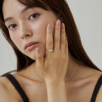 ciite' シーテ リング 【 金属アレルギー対応 】 淡水パールリング サージカルステンレス