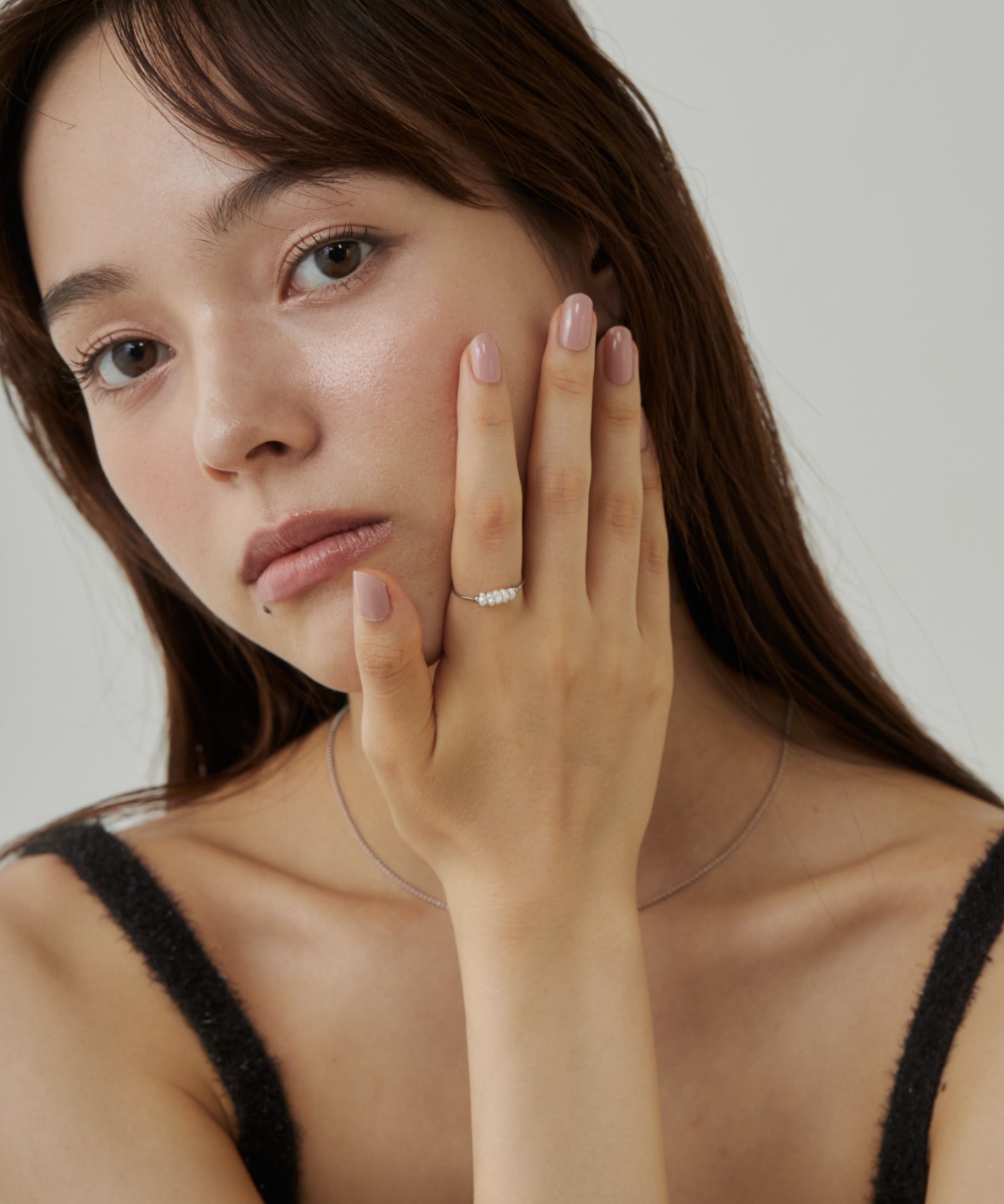 ciite' シーテ リング 【 金属アレルギー対応 】 淡水パールリング サージカルステンレス