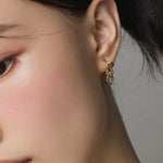 ciite' シーテ ピアス（両耳用） 【 金属アレルギー対応 】 チェーンモチーフピアス サージカルステンレス (両耳用)