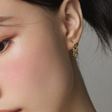 ciite' シーテ ピアス（両耳用） 【 金属アレルギー対応 】 チェーンモチーフピアス サージカルステンレス (両耳用)