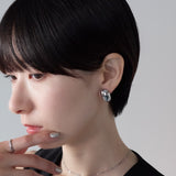 ciite' シーテ イヤリング シリコン付 メタルデザイン イヤリング