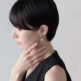 ciite' シーテ イヤリング シリコン付 デザインパール イヤリング