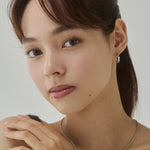 ciite' シーテ ピアス（両耳用） トライアングル ビジューピアス（両耳用）
