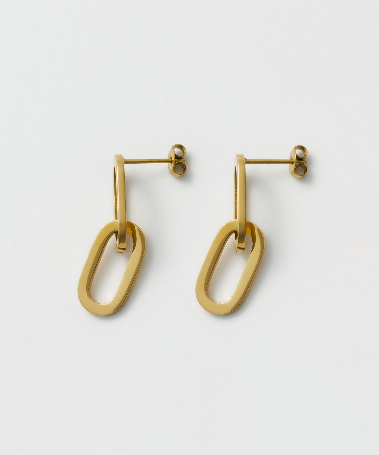 ciite' シーテ ピアス（両耳用） 【 金属アレルギー対応 】 オーバルピアス サージカルステンレス (両耳用)