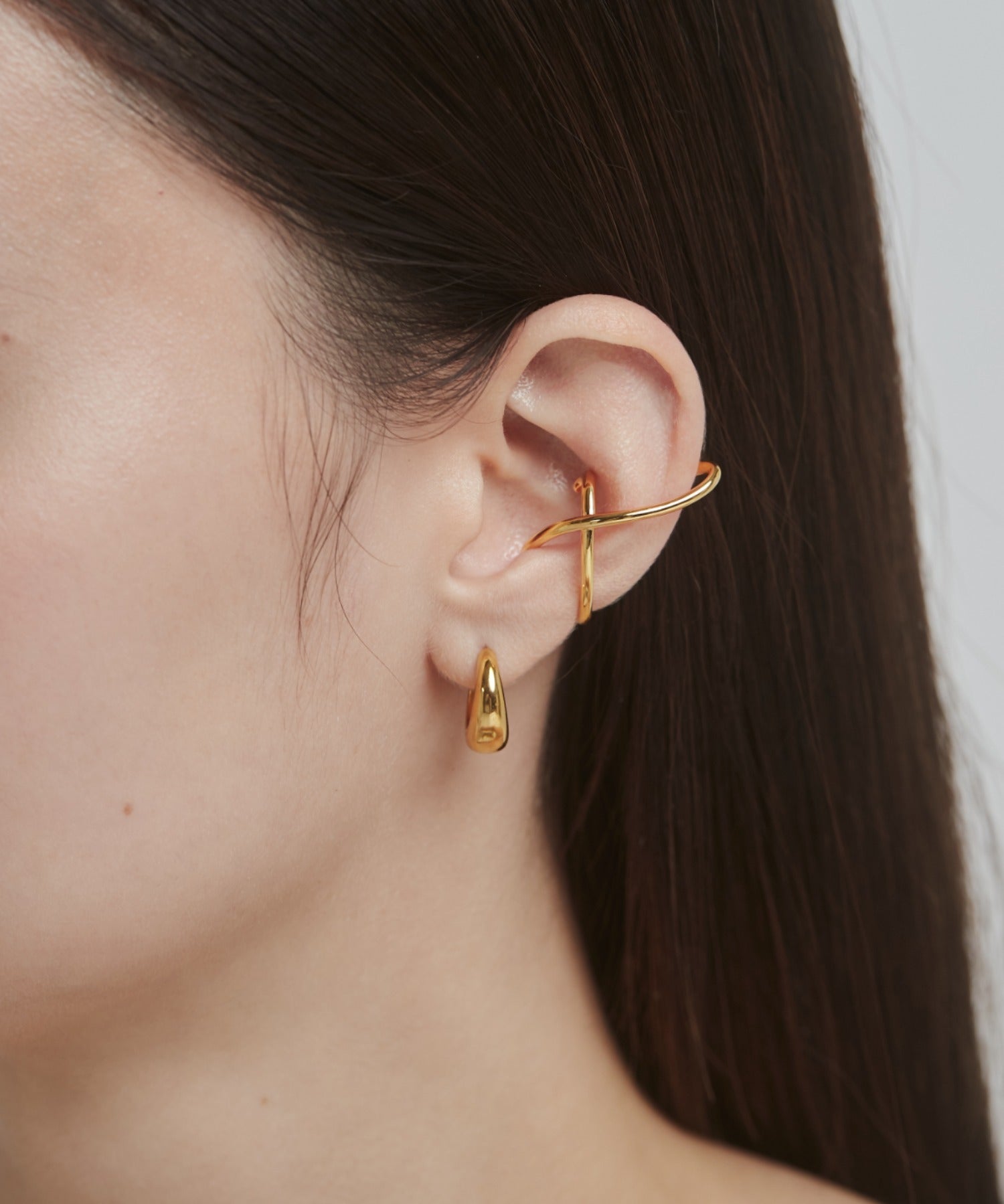 ciite' シーテ イヤーカフ ニュアンシー イヤーカフ（片耳用）