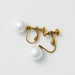 ciite' シーテ イヤリング 【 金属アレルギー対応 】 シンプルパールイヤリング サージカルステンレス (両耳用)