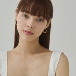 ciite' シーテ ネックレス フラワービジューネックレス
