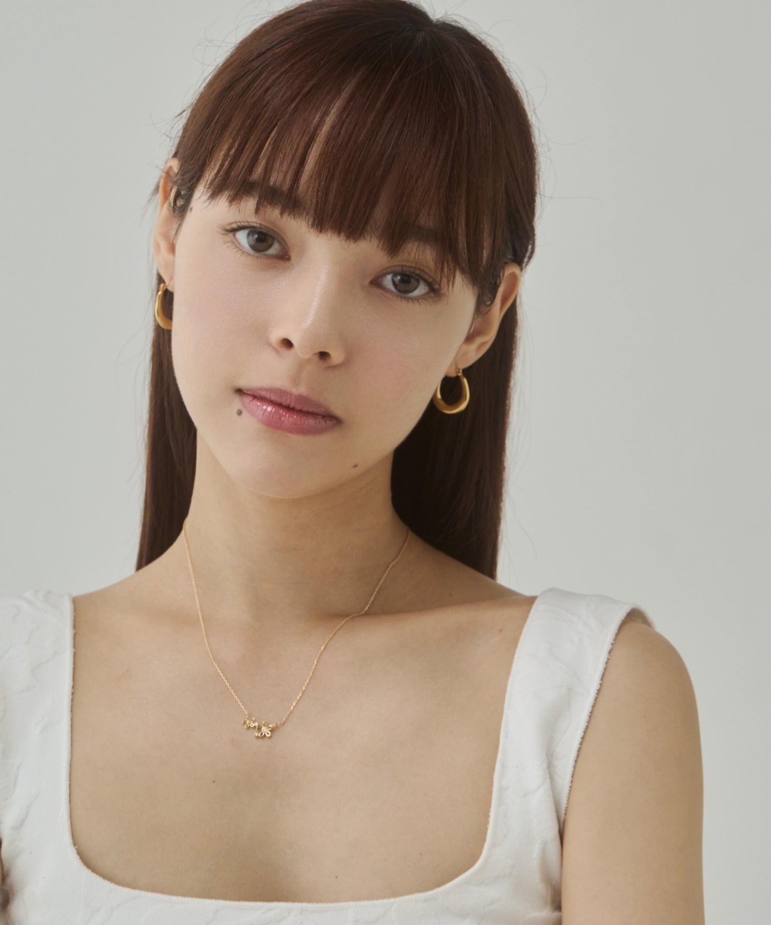 ciite' シーテ ネックレス フラワービジューネックレス